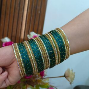 teal bangles